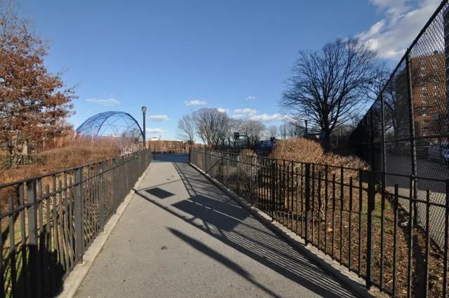 a view of city from balcony