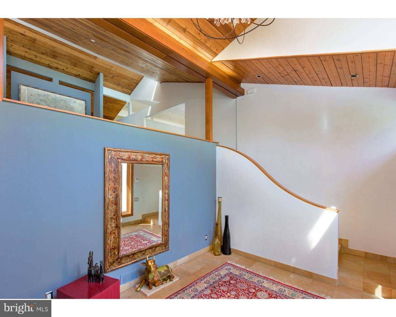 924 Roscommon Road Bryn Mawr, PA 19010 - Photo 7 of 19 Entry area and stairs to main level of home