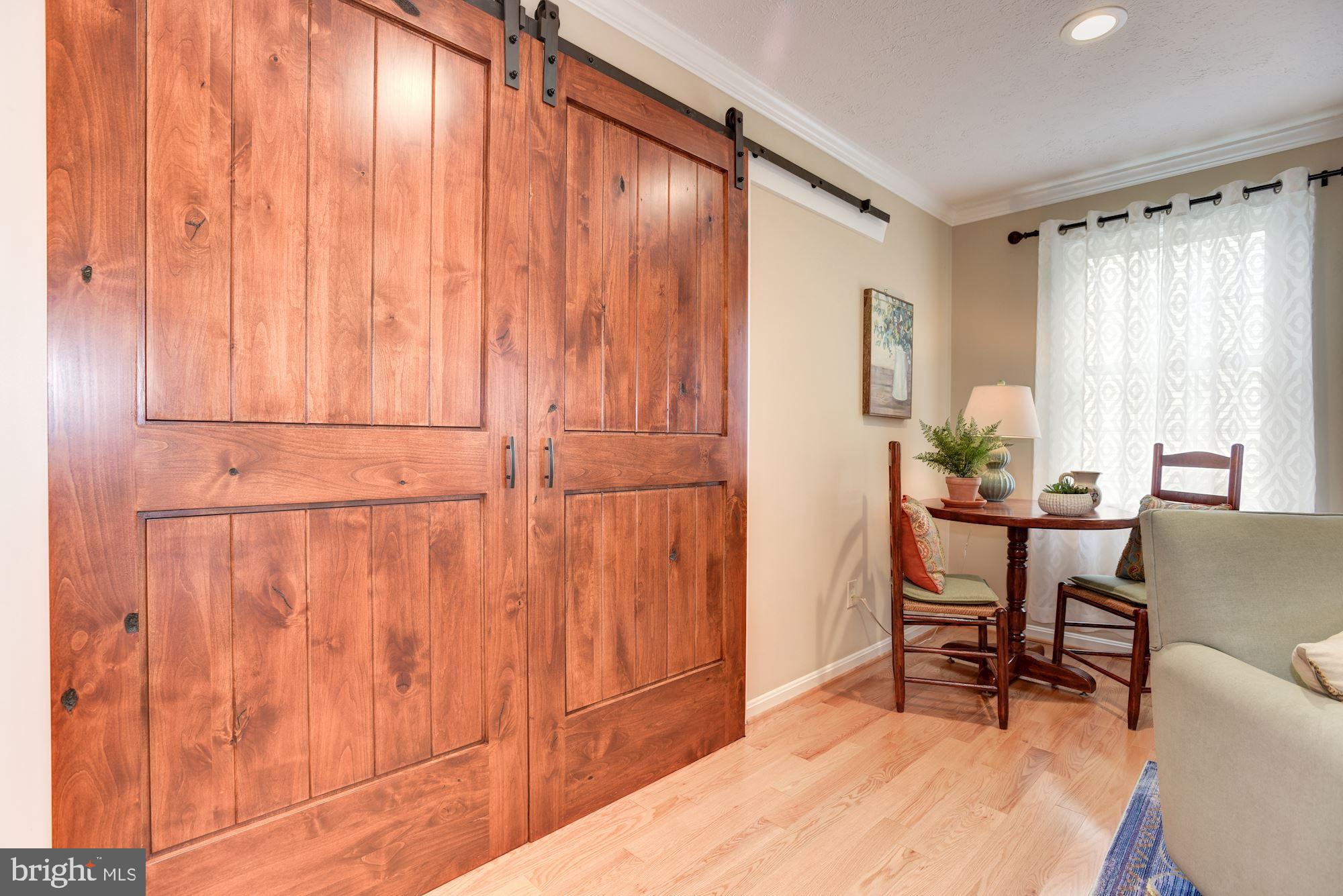 231 Mill Church Road Arnold, MD 21012 - Photo 19 of 42 Family Room Barn Doors