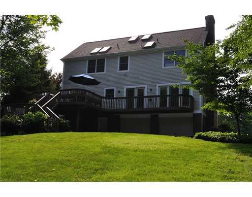 360 Pinkerton Road Wexford, PA 15090 - Photo 18 of 18 Exterior Back. Private Rear Yard that Backs to 5 Acres of Wooded Green Space
