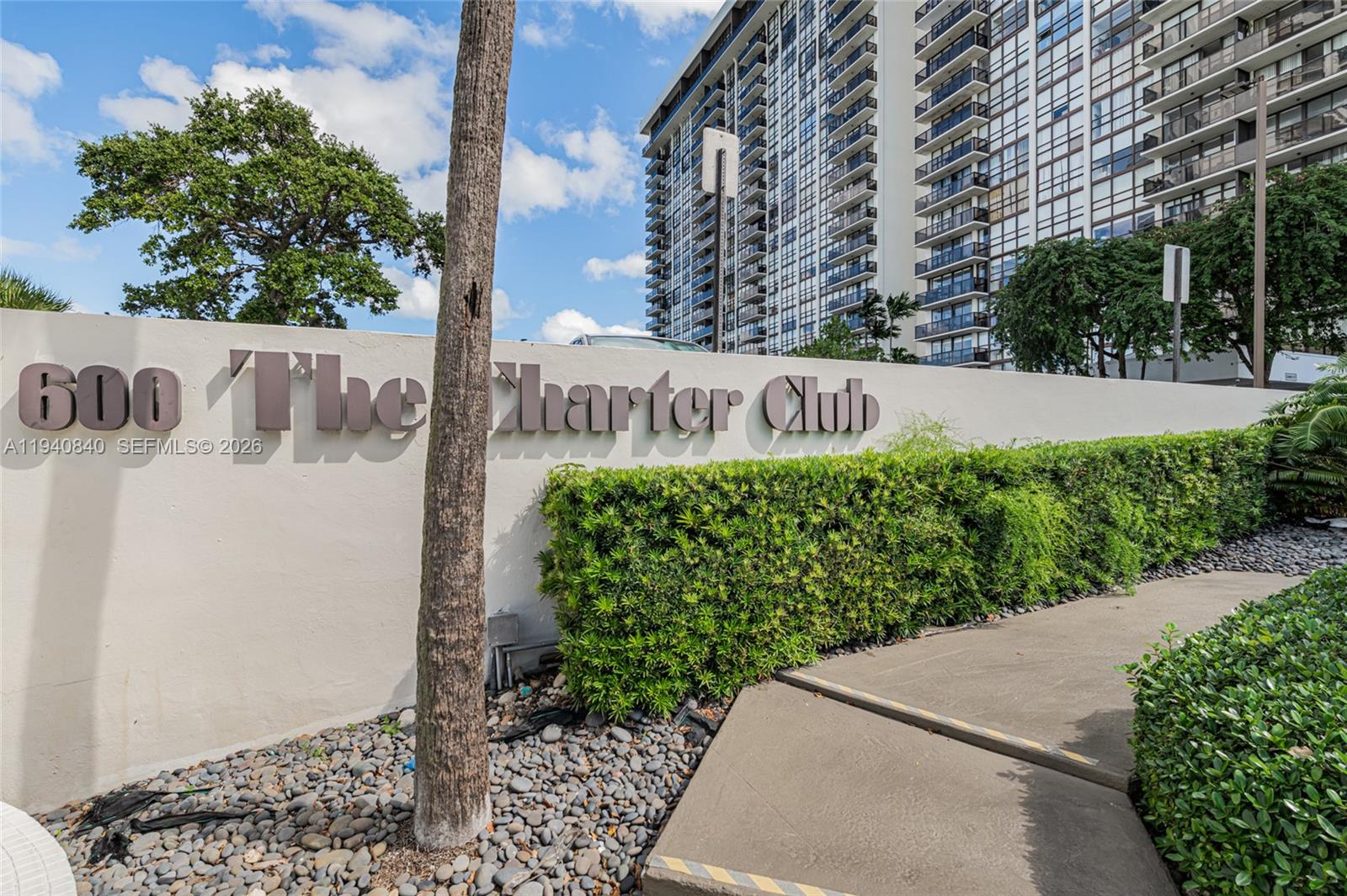 600 Northeast 36th Street, Unit PH1 Miami, FL 33137 - Photo 23 of 41 a view of a sign board with yard
