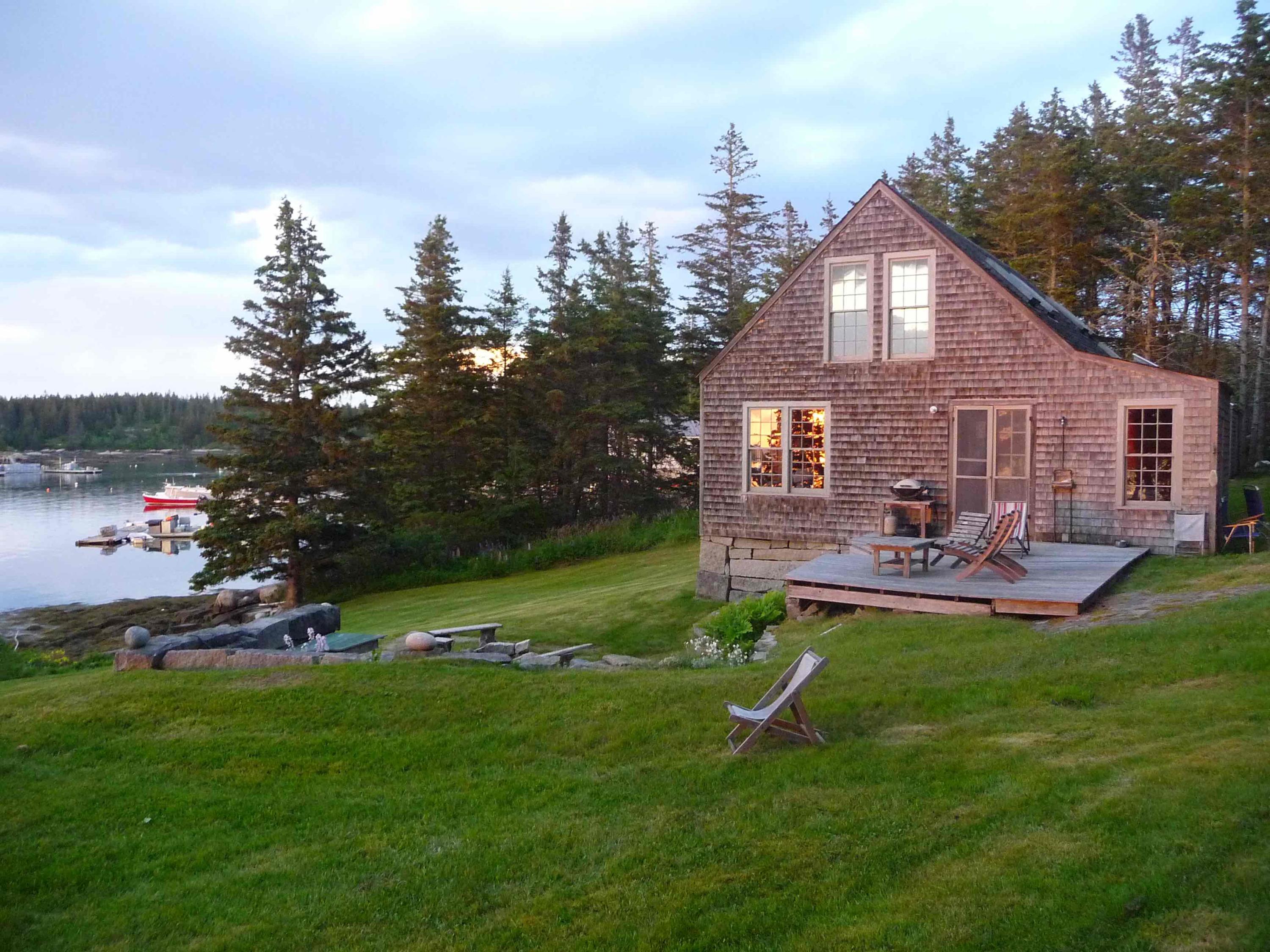 145 Dyers Island Road Vinalhaven, ME 04863 - Photo 12 of 28 HSE FROM WEST-1AE