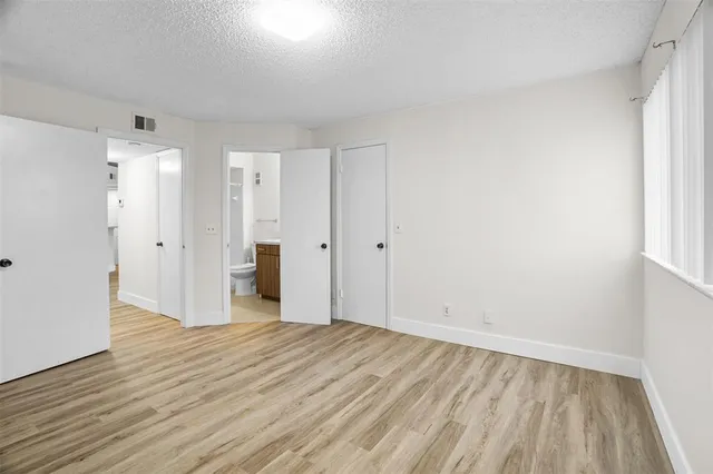 wooden floor in an empty room