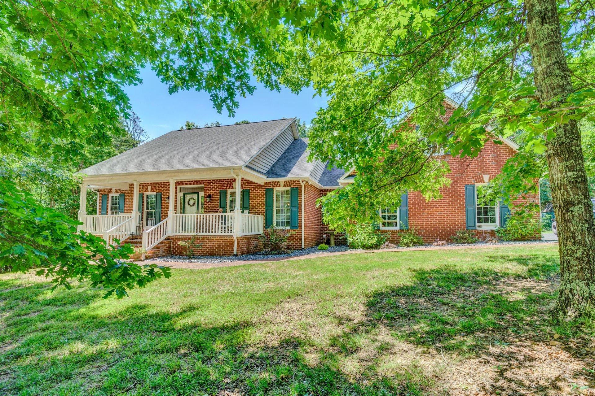 2795 New Ridge Road Elliston, VA 24087 - Photo 1 of 46 a view of a house with a swimming pool