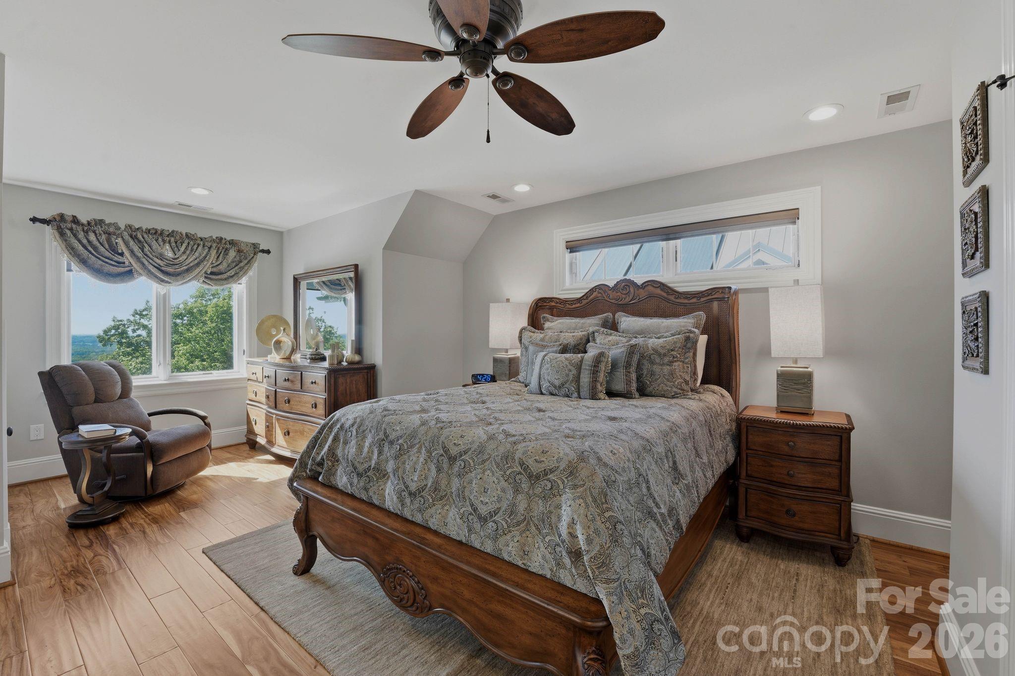 605 Recore Rdg Road Bessemer City, NC 28016 - Photo 20 of 47 a bedroom with a bed and a couch