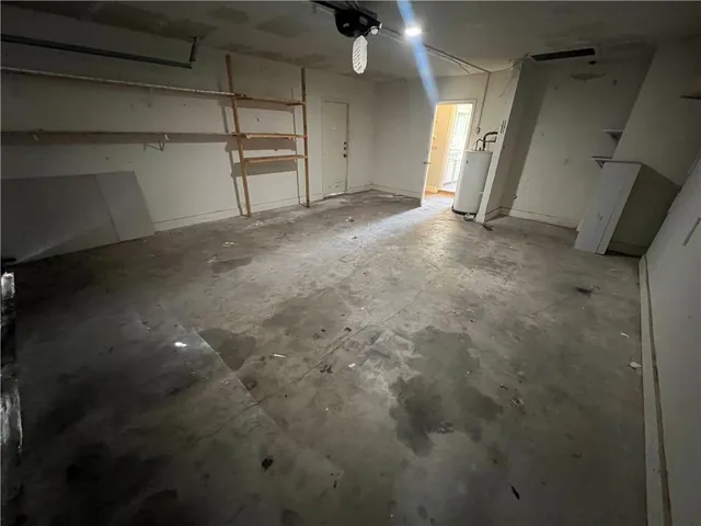 a view of empty room