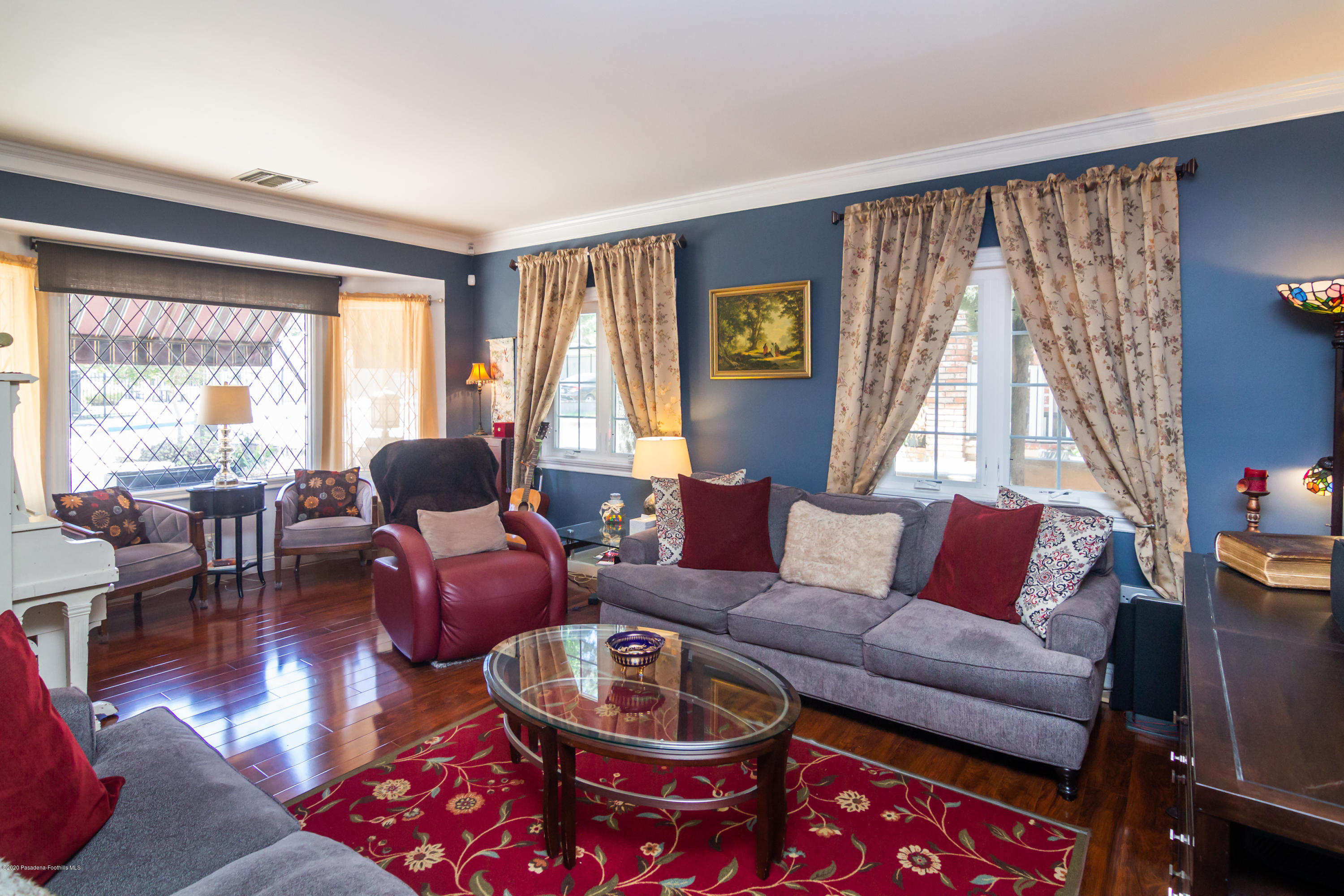 266 Melcanyon Road Duarte, CA 91010 - Photo 3 of 27 a living room with furniture and a large window