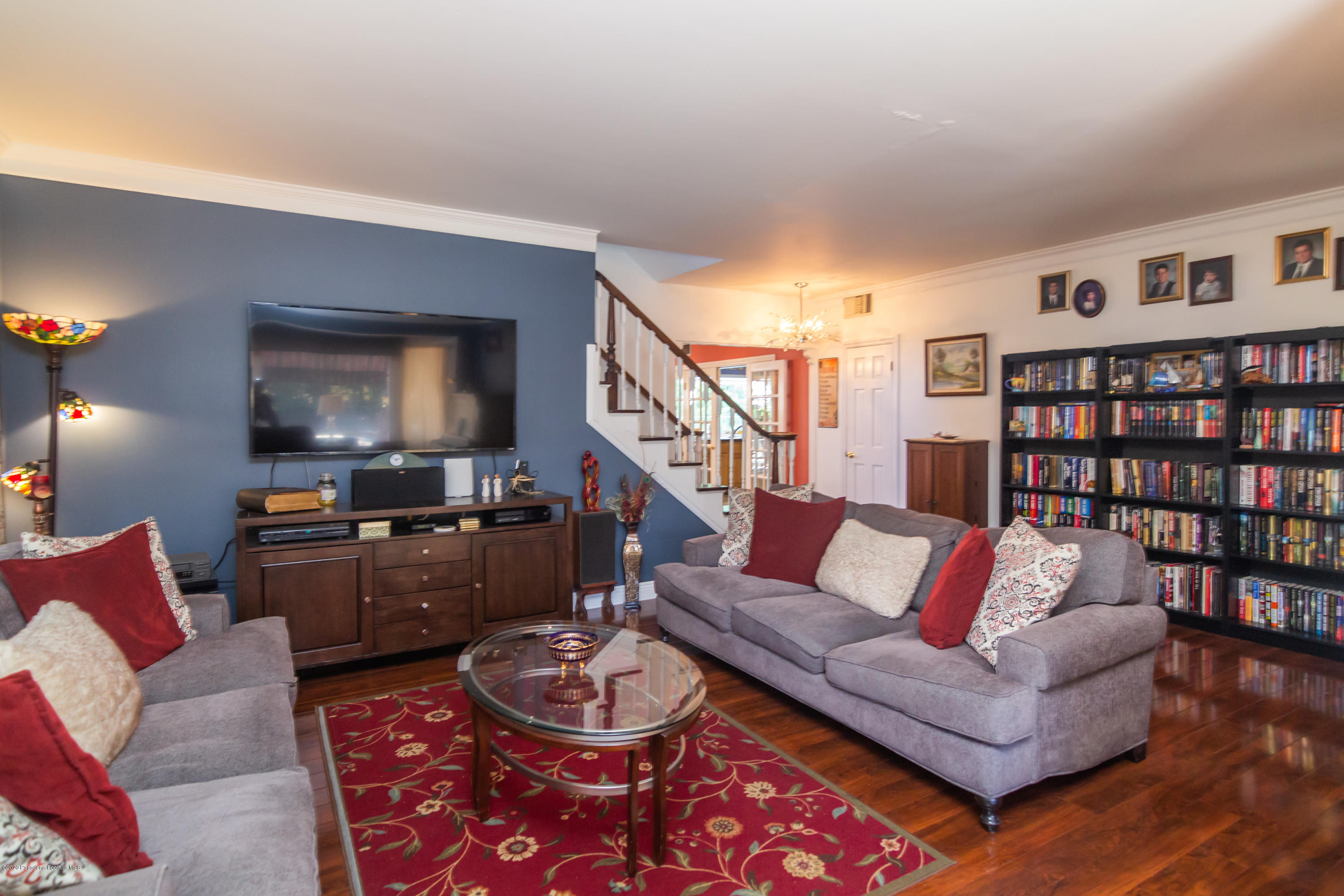 266 Melcanyon Road Duarte, CA 91010 - Photo 4 of 27 a living room with furniture and a flat screen tv