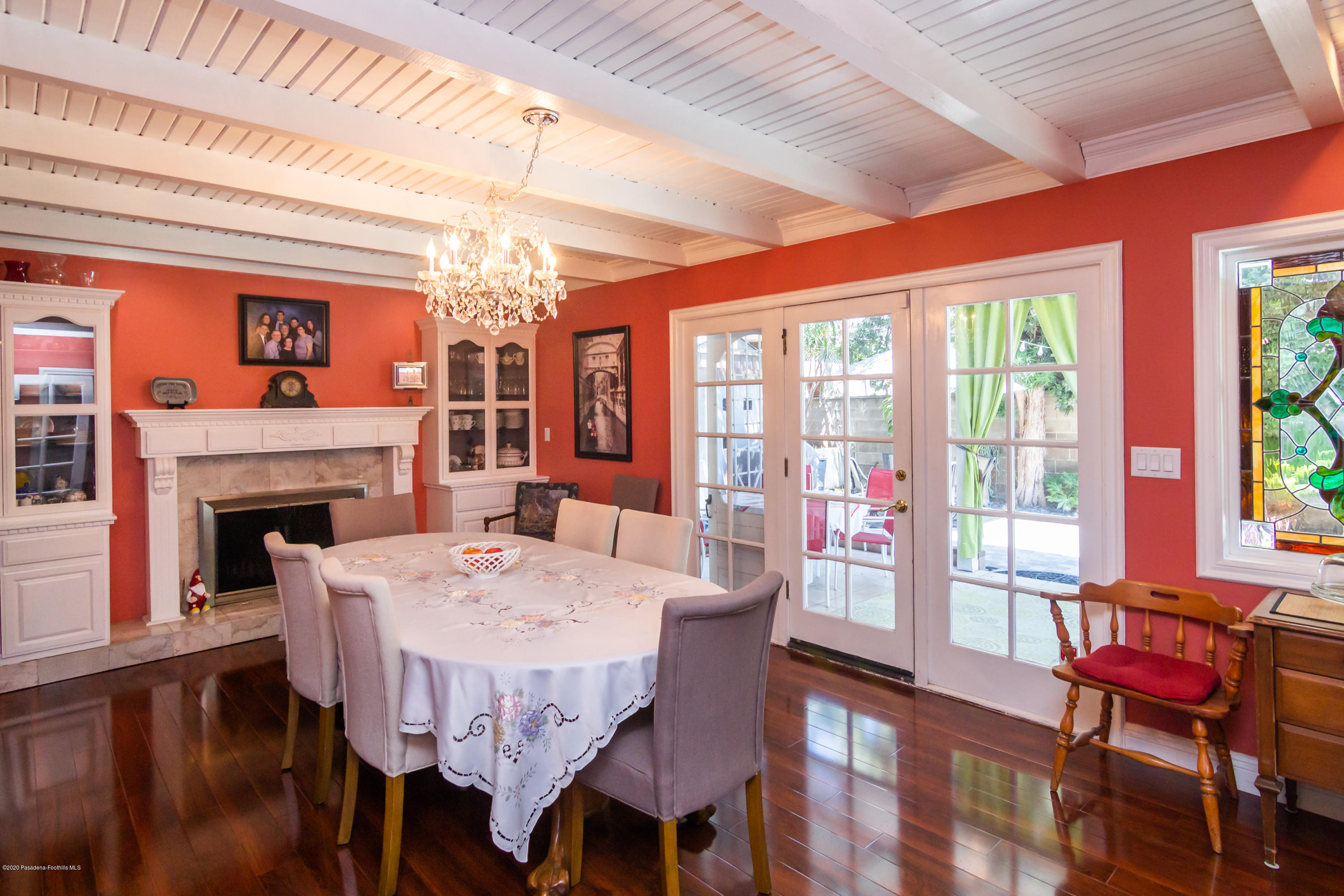 266 Melcanyon Road Duarte, CA 91010 - Photo 5 of 27 a view of a dining room with furniture window and wooden floor