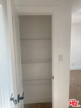 a close view of closet