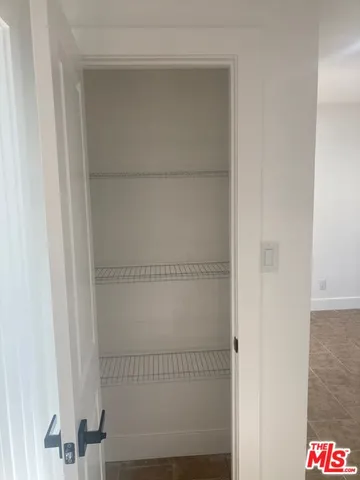 a close view of closet