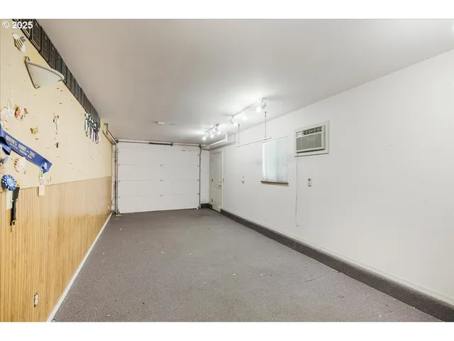 a view of hallway with stairs