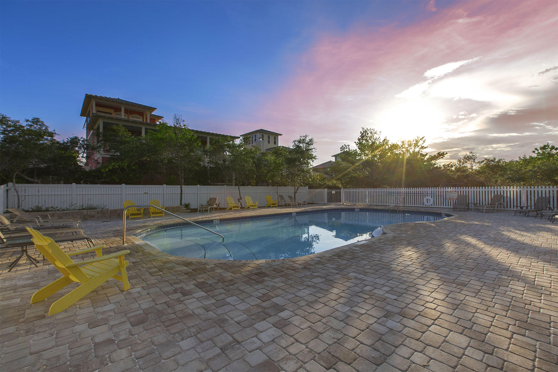 91 Old Beach Road Santa Rosa Beach, FL 32459 - Photo 20 of 25 a view of a backyard with swimming pool