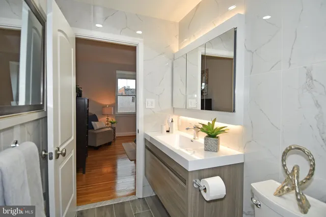 a view of outdoor space with seating area