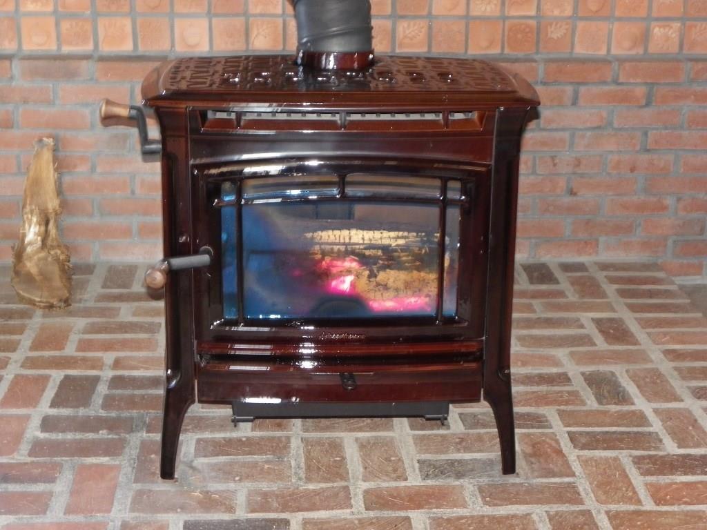 870 West Lovell Road Lovell, ME 04051 - Photo 7 of 30 Large Raised Brick Hearth With...