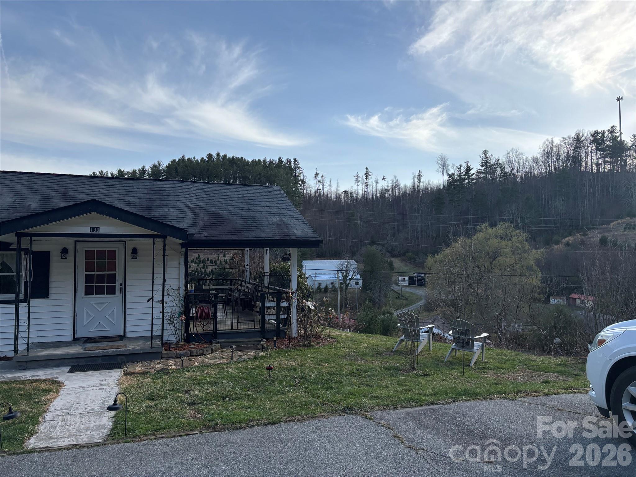 190 Benfield Road Crossnore, NC 28657 - Photo 2 of 36 a view of a house with a backyard