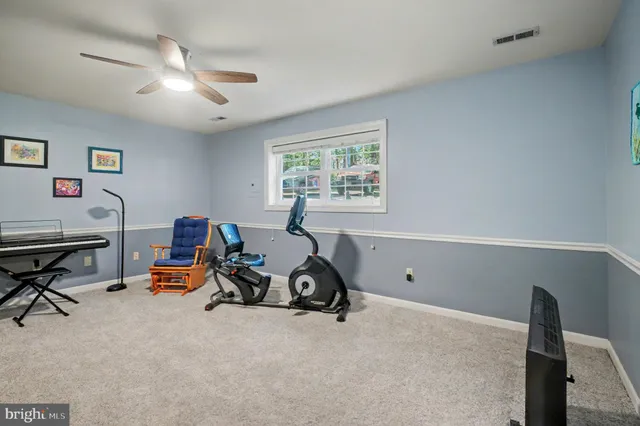 a view of workspace with furniture