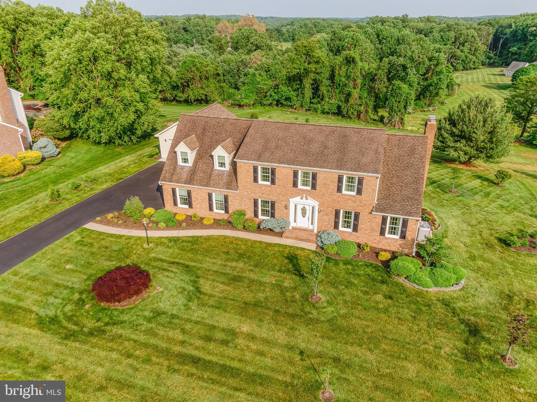Arial View of the Beautiful Property