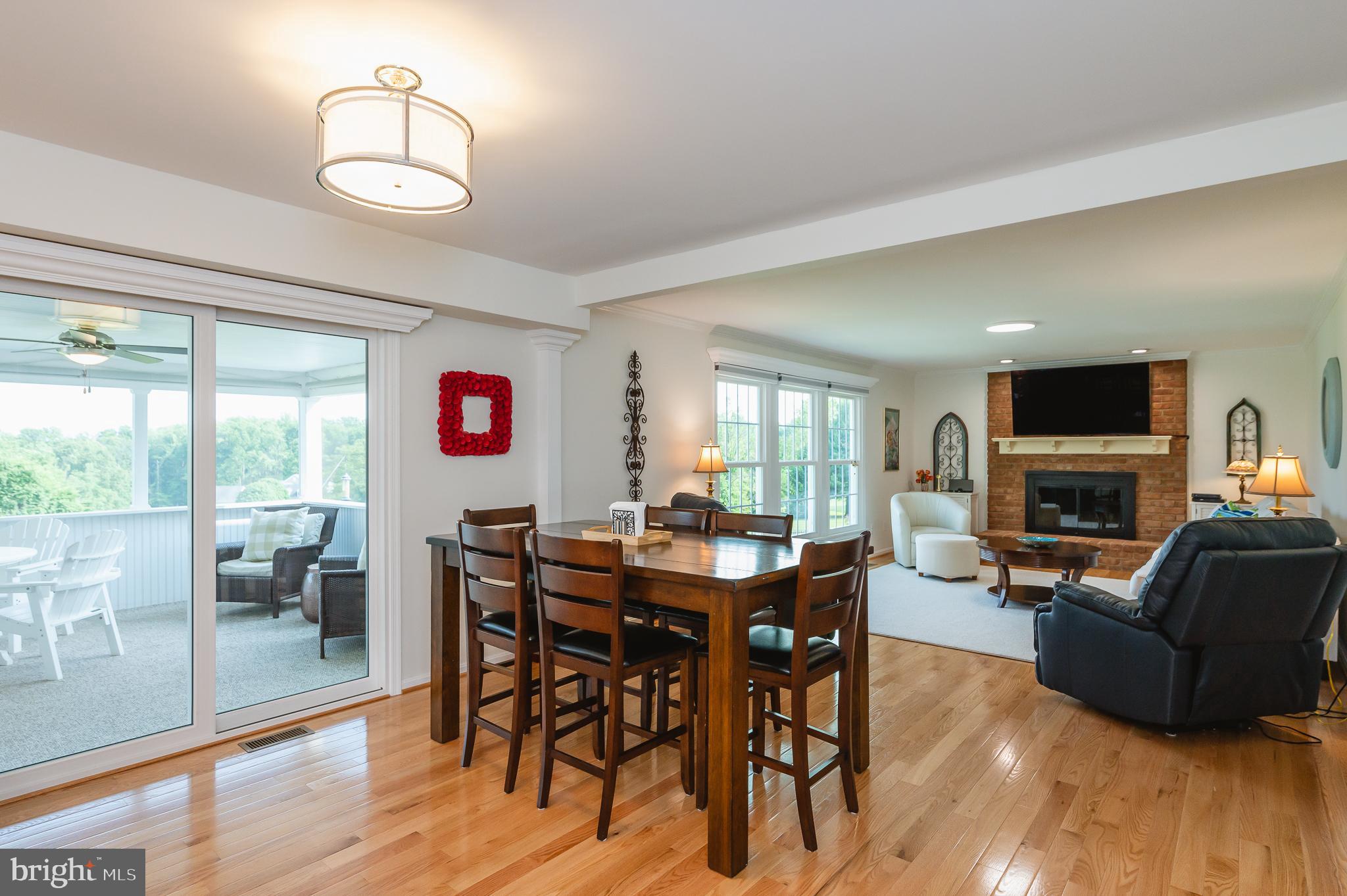 1689 Campbell Road Forest Hill, MD 21050 - Photo 29 of 114 Kitchen-Sliders to Screened Porch