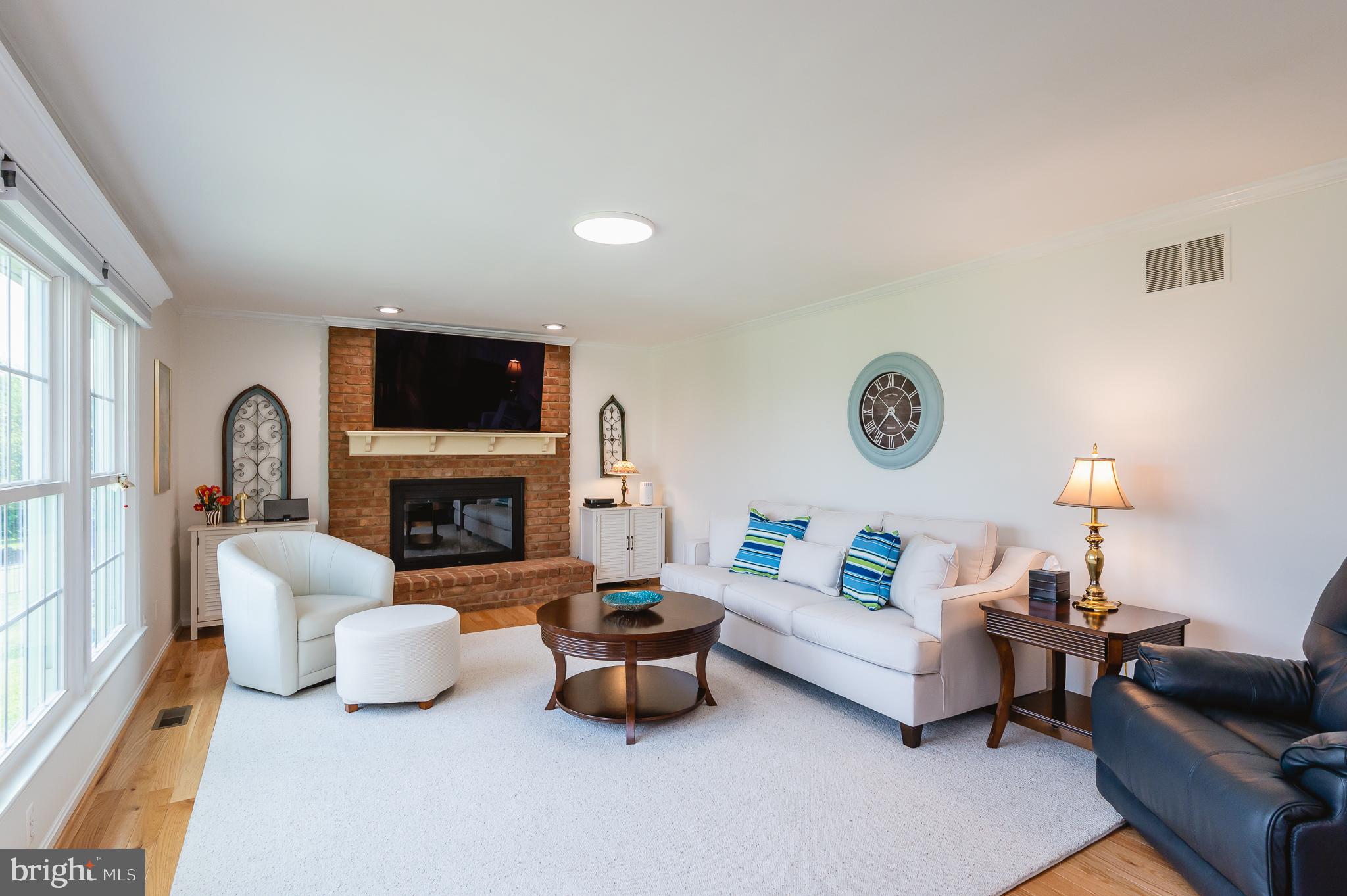 1689 Campbell Road Forest Hill, MD 21050 - Photo 33 of 114 Family Room with Brick Enclosed Fire Place