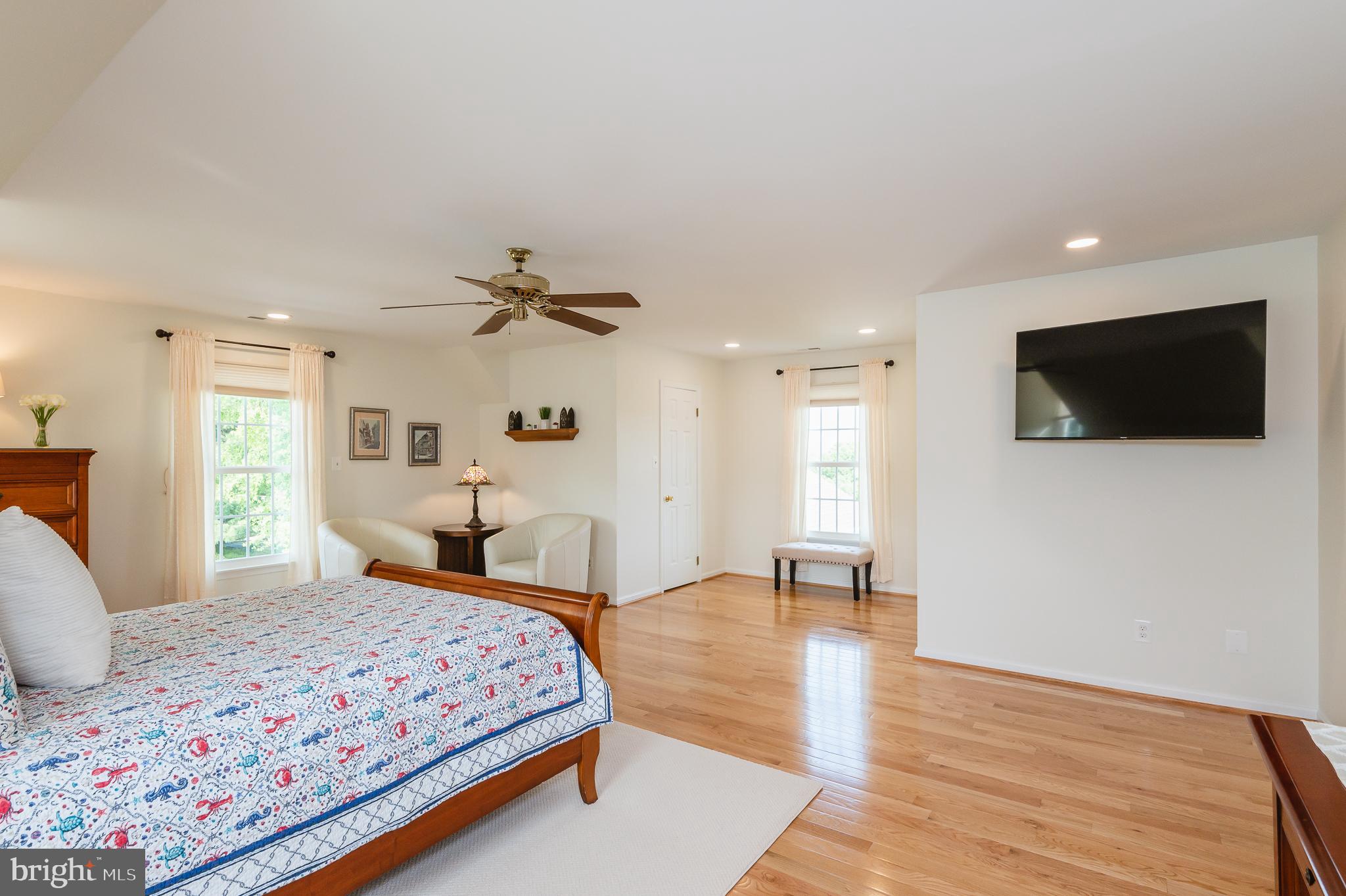 1689 Campbell Road Forest Hill, MD 21050 - Photo 43 of 114 Primary Bedroom with Sitting Area