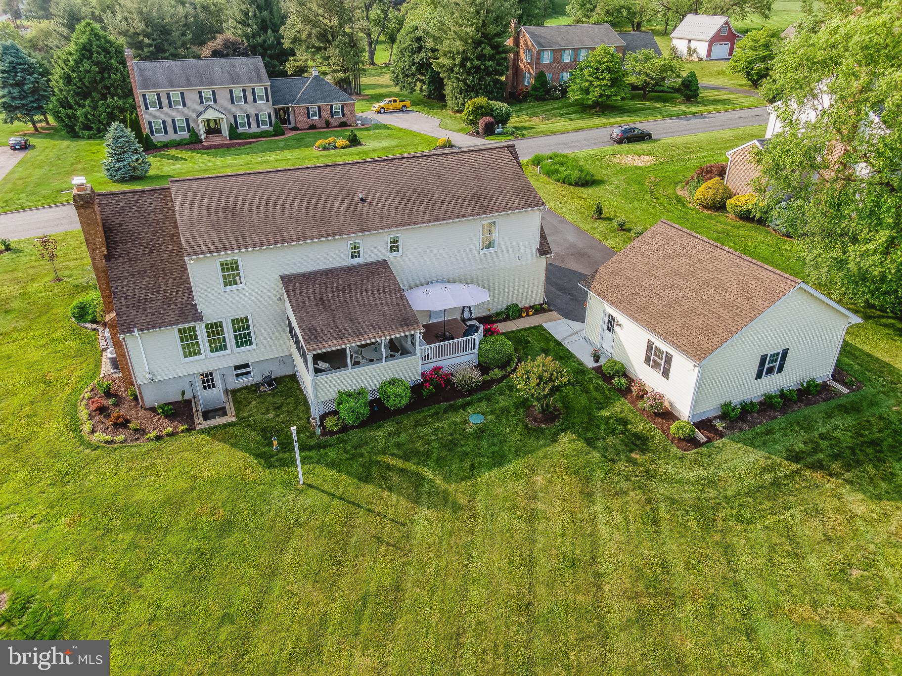 1689 Campbell Road Forest Hill, MD 21050 - Photo 89 of 114 Arial View Of Back of Home