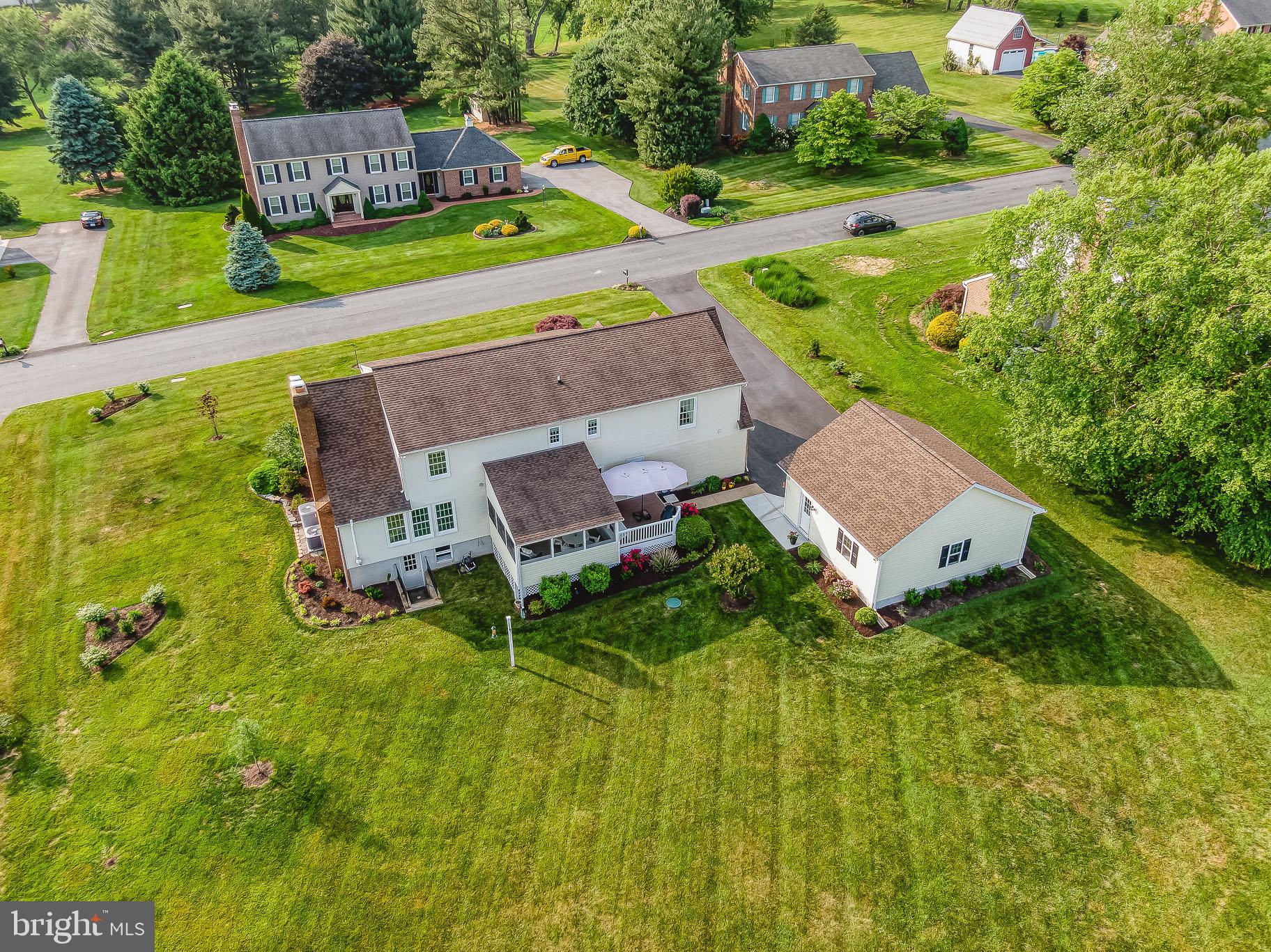 1689 Campbell Road Forest Hill, MD 21050 - Photo 90 of 114 Arial View Of Back of Home