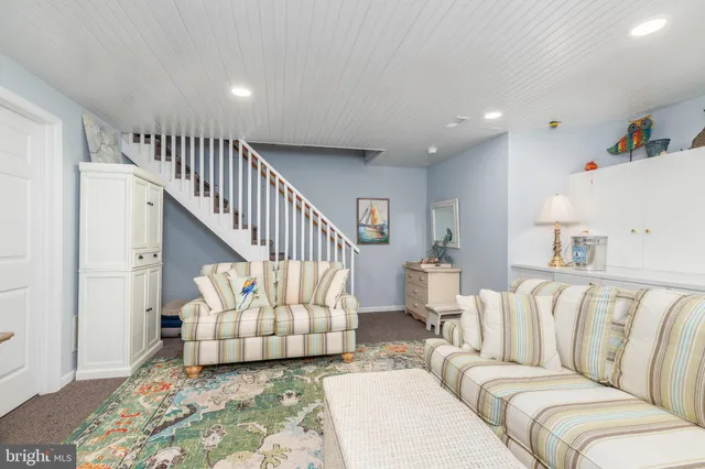 a view of a city with lush green forest