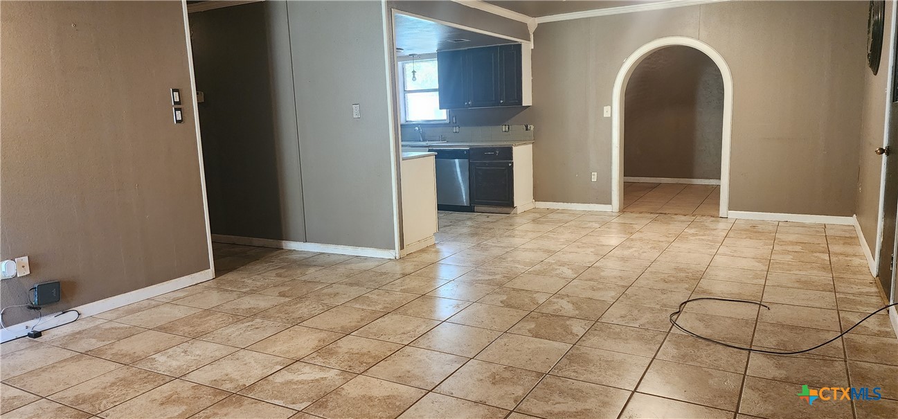 604 Davis Street Edna, TX 77957 - Photo 3 of 26 a view of entryway with kitchen