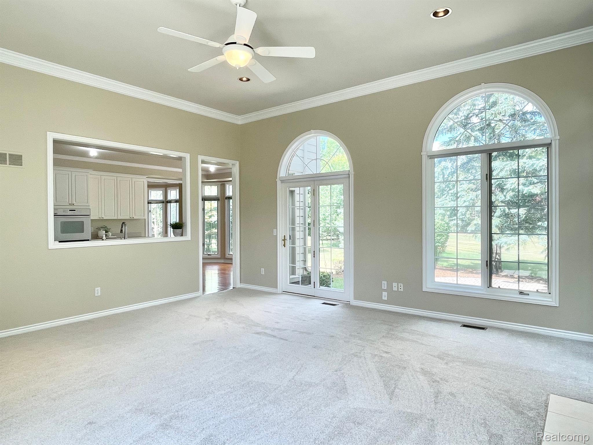 5706 Kirkridge Trail Rochester, MI 48306 - Photo 21 of 60 Family room opens to patio and backyard