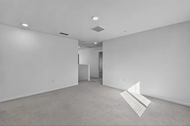 an empty room with a empty space