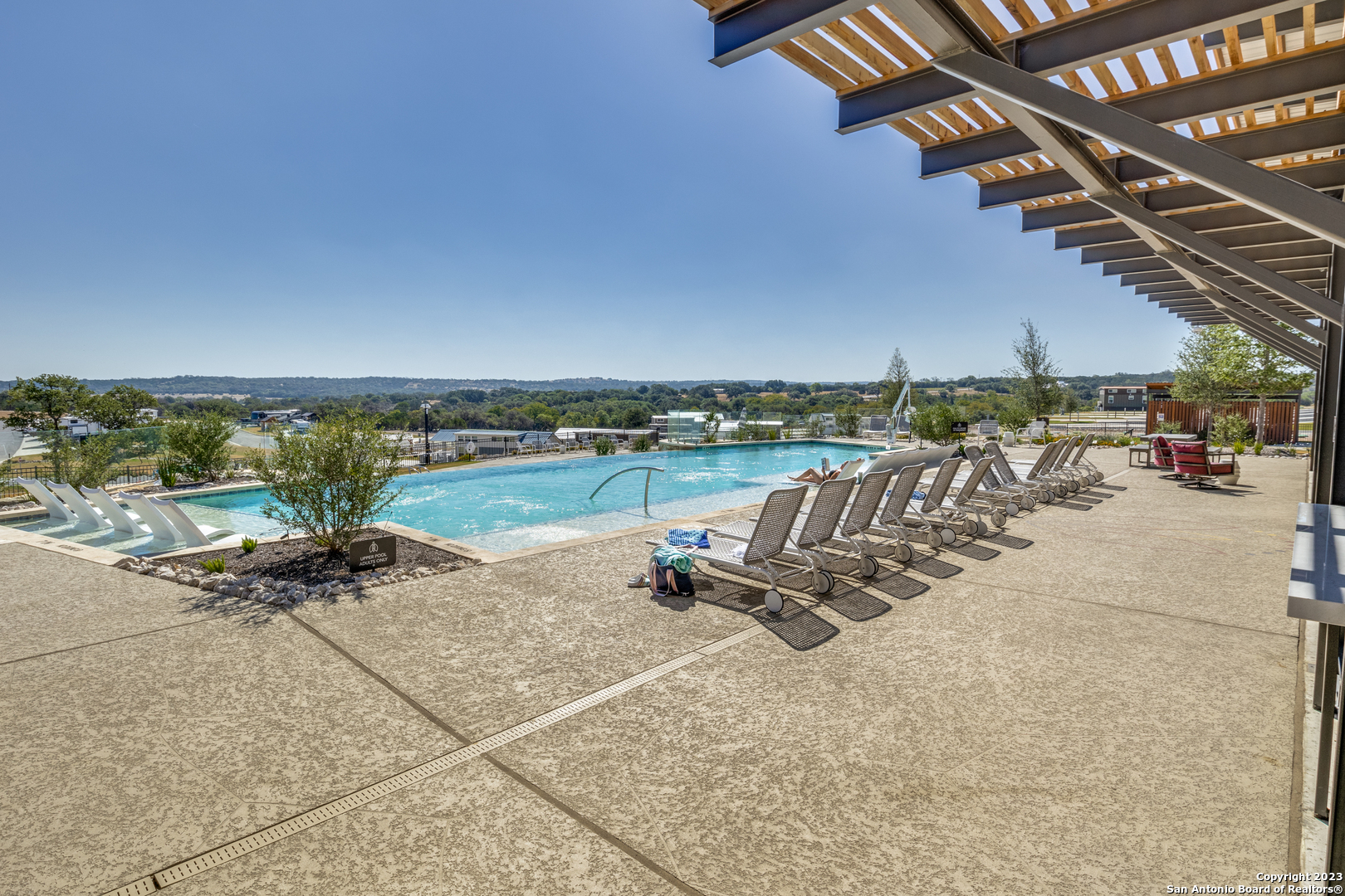 5386 Ranch Road 1376 Fredericksburg, TX 78624 - Photo 13 of 30 an outdoor view with patio
