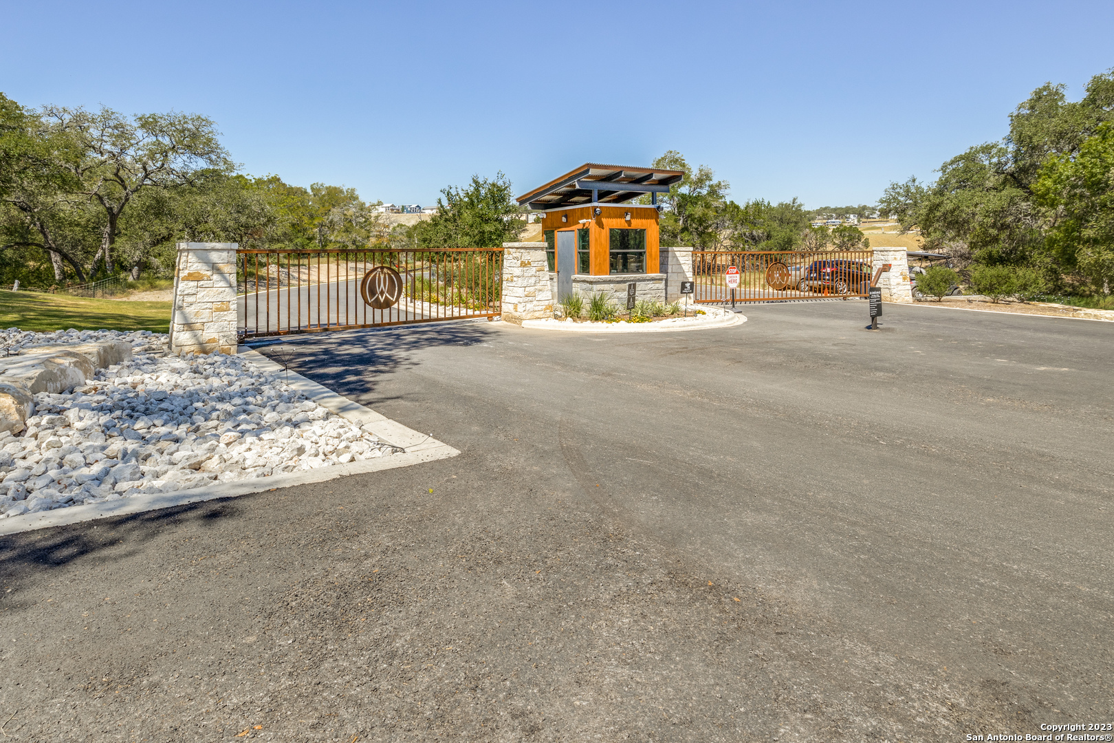 5386 Ranch Road 1376 Fredericksburg, TX 78624 - Photo 2 of 30 a view of a street with houses