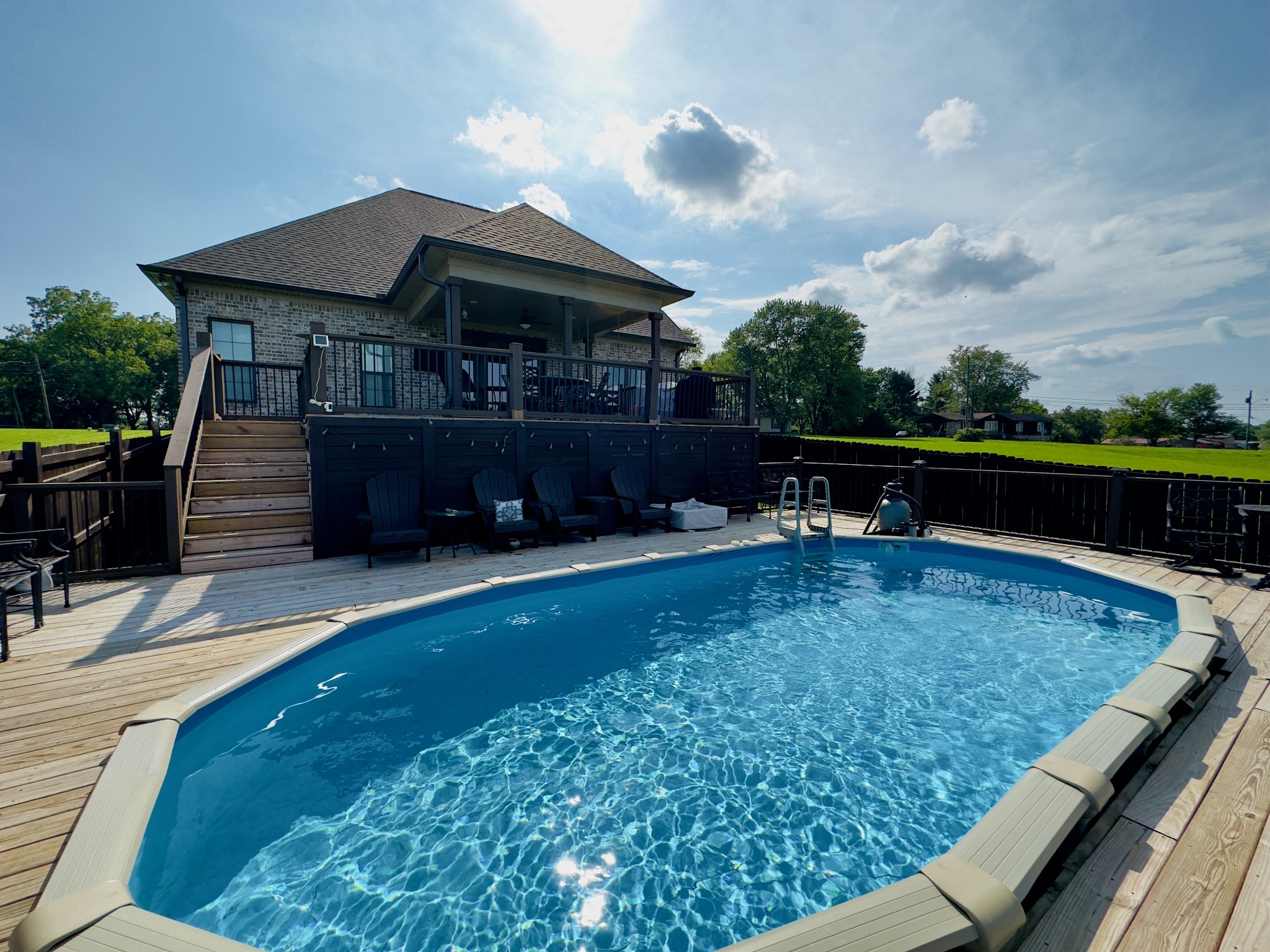 488 Cole's Ferry Road Gallatin, TN 37066 - Photo 11 of 43 swimming pool view with a seating space