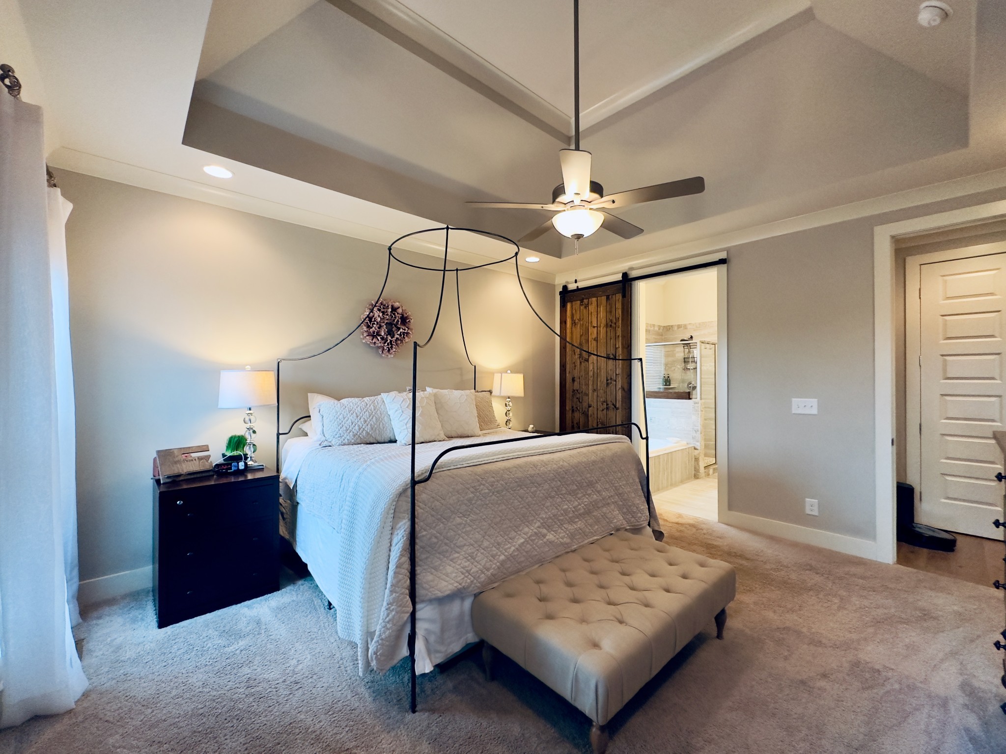 488 Cole's Ferry Road Gallatin, TN 37066 - Photo 33 of 43 a room with a bed and ceiling fan