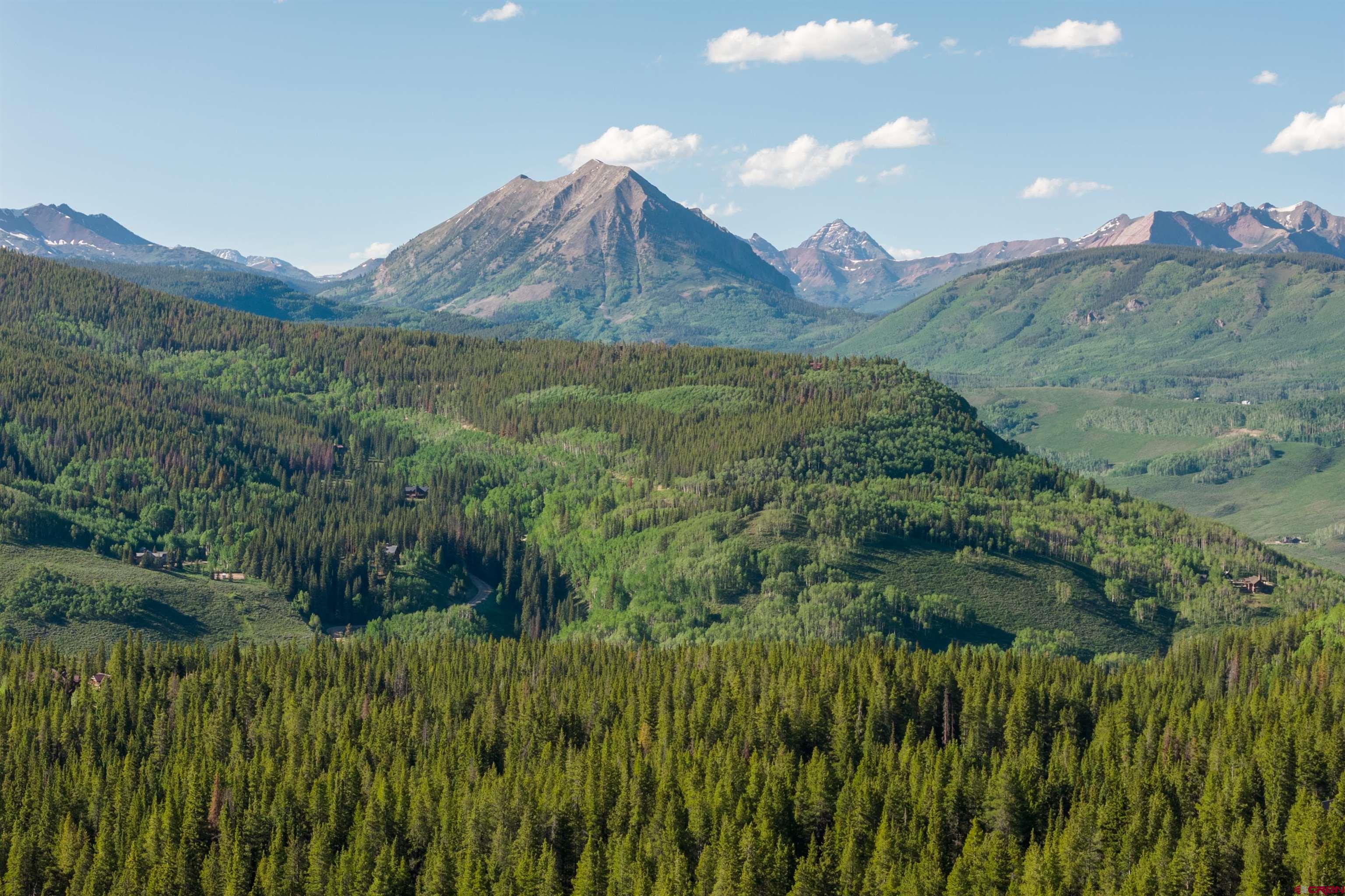 5350 Wildcat Trail Crested Butte, CO 81224 - Photo 2 of 20 a view of a house with a mountain and a forest