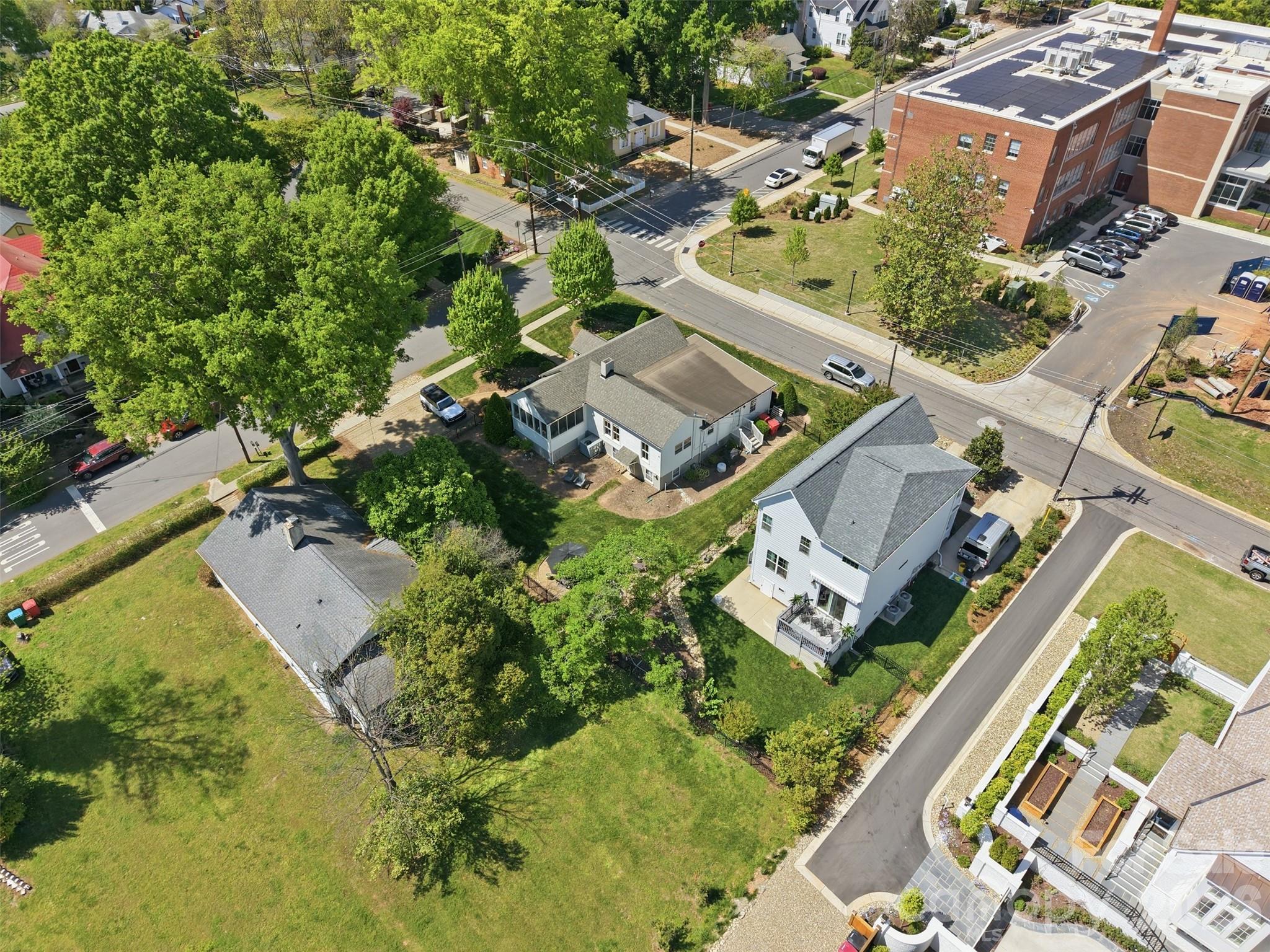 303 South Street Davidson, NC 28036 - Photo 37 of 37 an aerial view of a residential houses with outdoor space