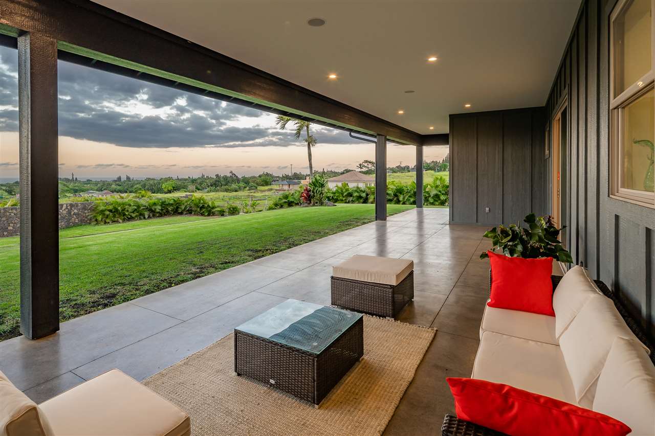 940 Auwaha Street, Unit A Haiku, HI 96708 - Photo 20 of 28 a outdoor living space with furniture and garden view