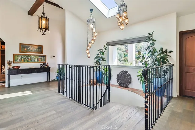 a view of entryway with livingroom