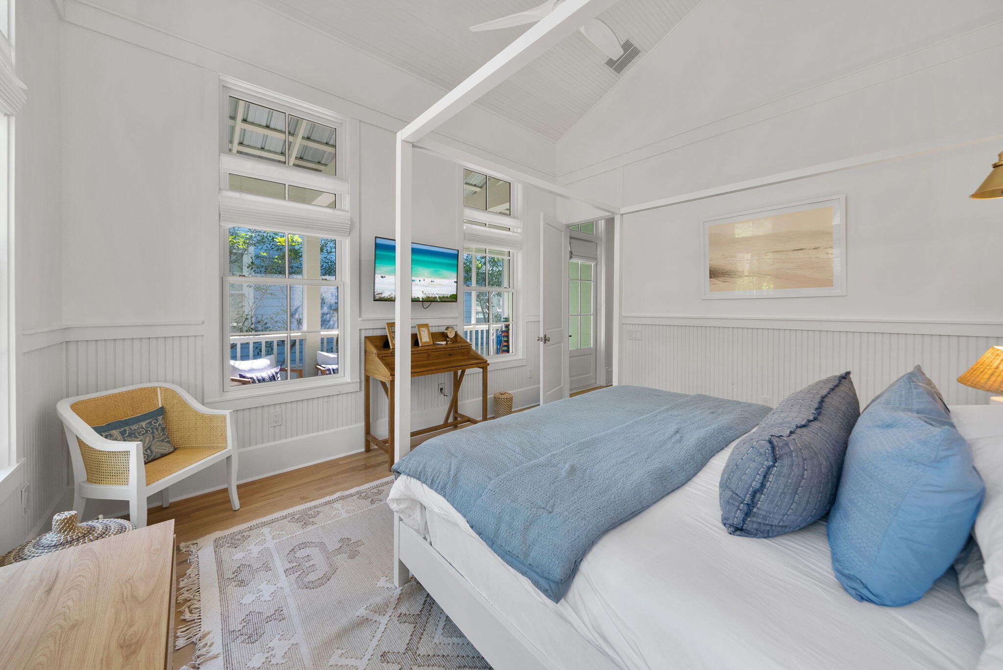 133 Silver Laurel Way Santa Rosa Beach, FL 32459 - Photo 14 of 42 a bedroom with a bed and furniture