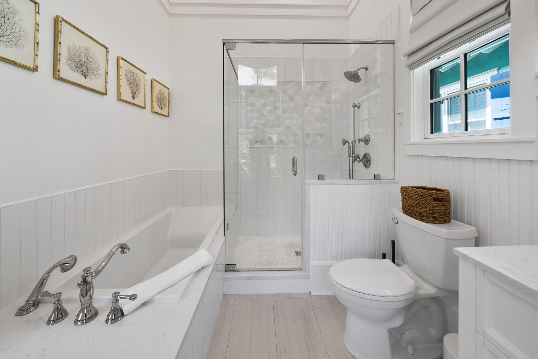 133 Silver Laurel Way Santa Rosa Beach, FL 32459 - Photo 16 of 42 a bathroom with a toilet and a bathtub