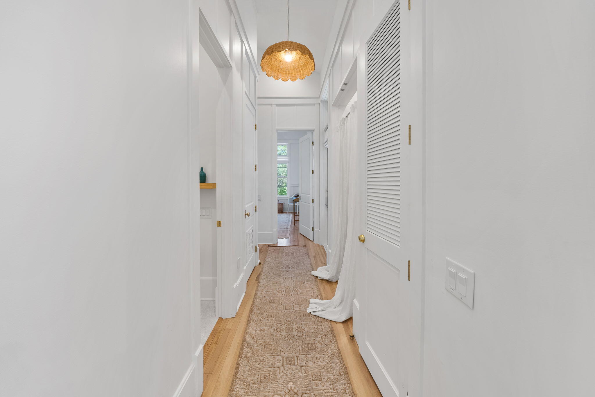 133 Silver Laurel Way Santa Rosa Beach, FL 32459 - Photo 22 of 42 a view of a hallway with wooden floor and entryway