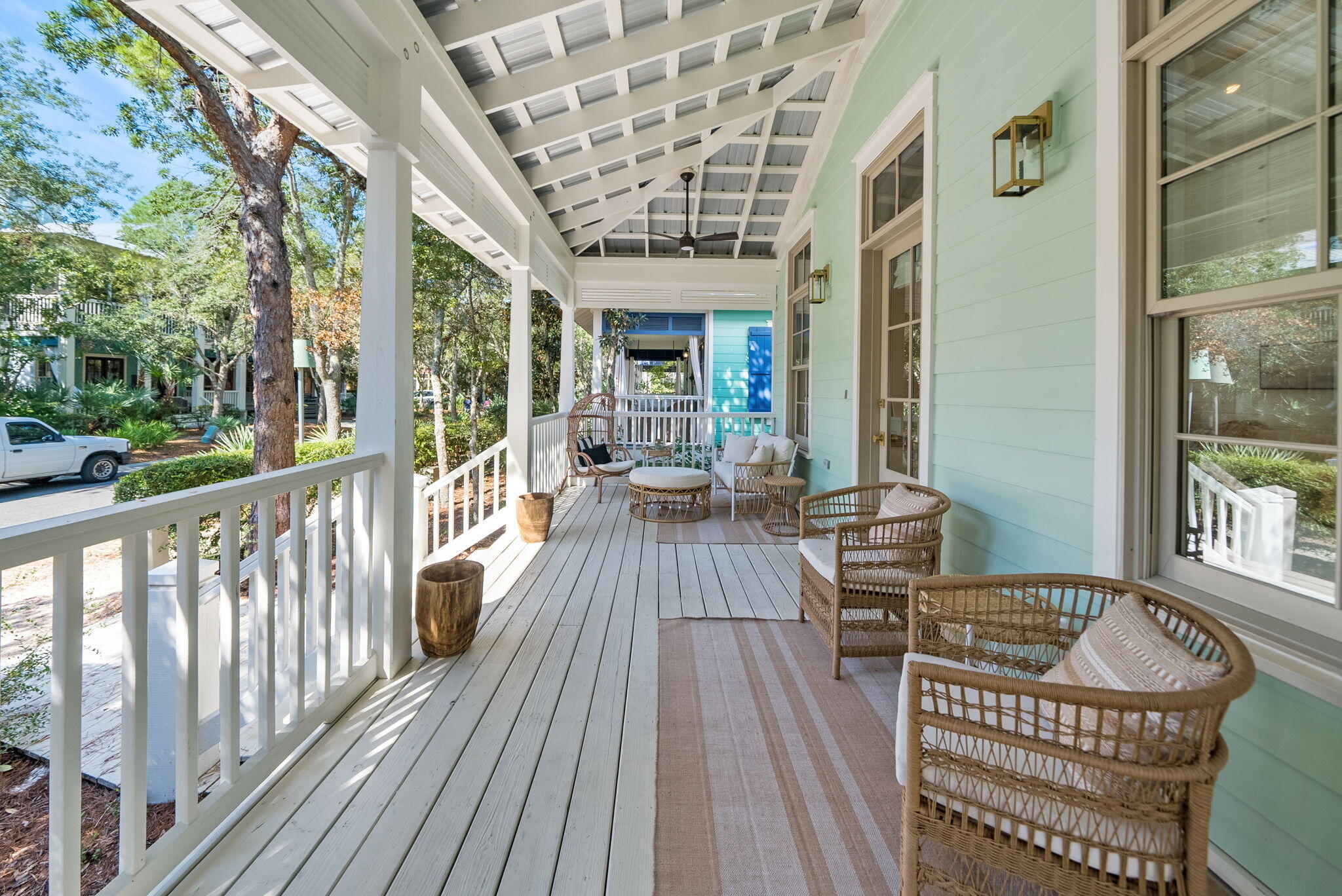 133 Silver Laurel Way Santa Rosa Beach, FL 32459 - Photo 28 of 42 a view of balcony with furniture