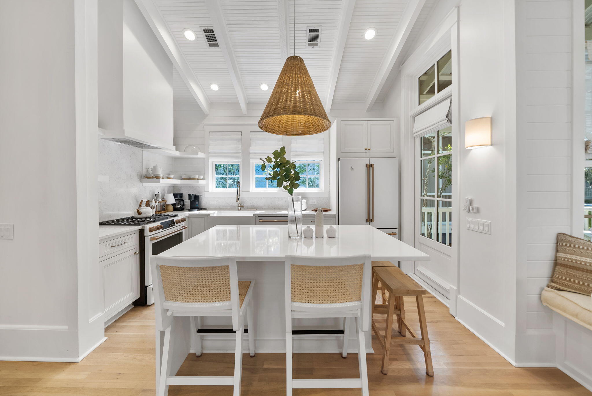 133 Silver Laurel Way Santa Rosa Beach, FL 32459 - Photo 8 of 42 a dining room with furniture and a chandelier