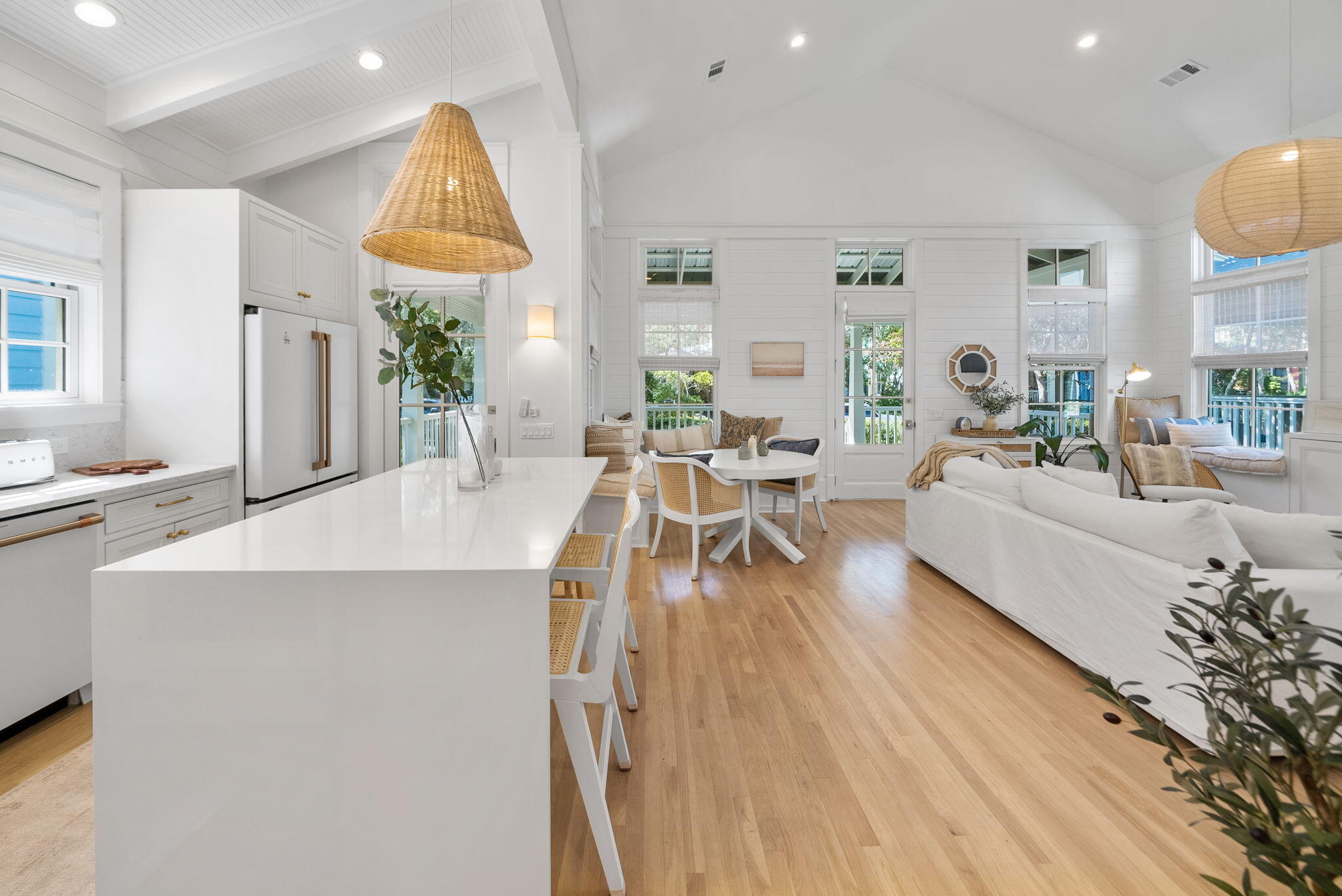 133 Silver Laurel Way Santa Rosa Beach, FL 32459 - Photo 9 of 42 a living room with furniture and a large window