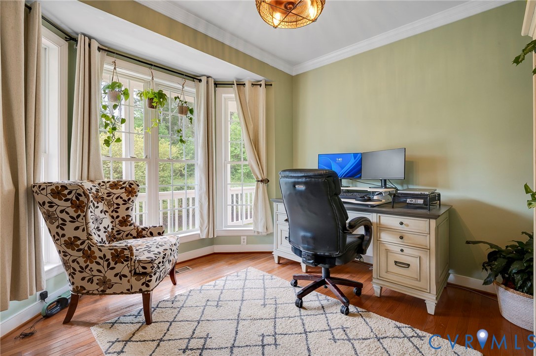 3090 Poor House Road Goochland, VA 23063 - Photo 21 of 32 Bay window with multiple glass panes and white tri
