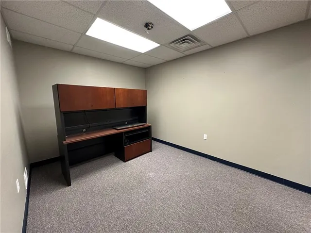 a room with furniture