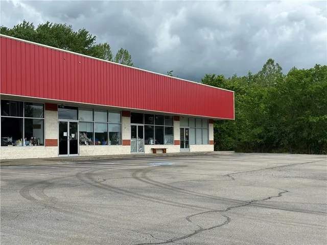 a view of a volley ball court