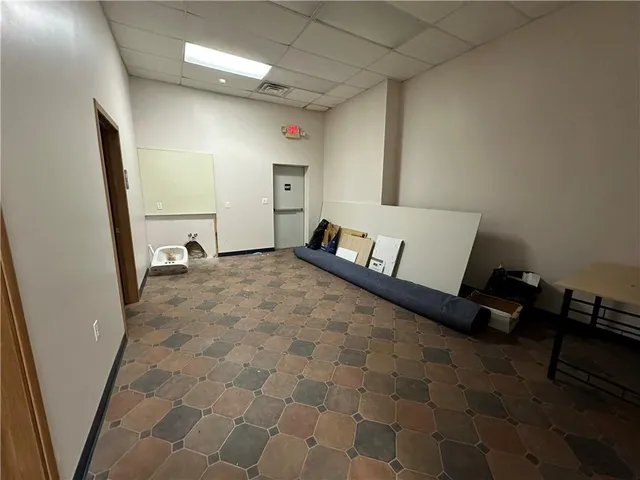 a bed room with a bed and a couch