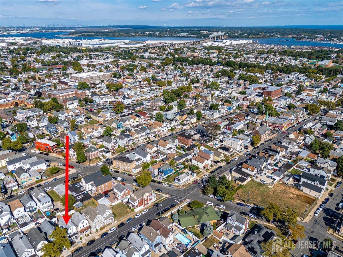 438 Lawrie Street Perth Amboy, NJ 08861 - Photo 42 of 49 an aerial view of a city
